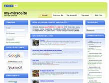 Tablet Screenshot of my-microsite.com